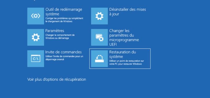 Windows 10 : comment restaurer le système en quelques minutes sans tout réinstaller ?