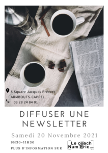 DIFFUSER UNE NEWSLETTER