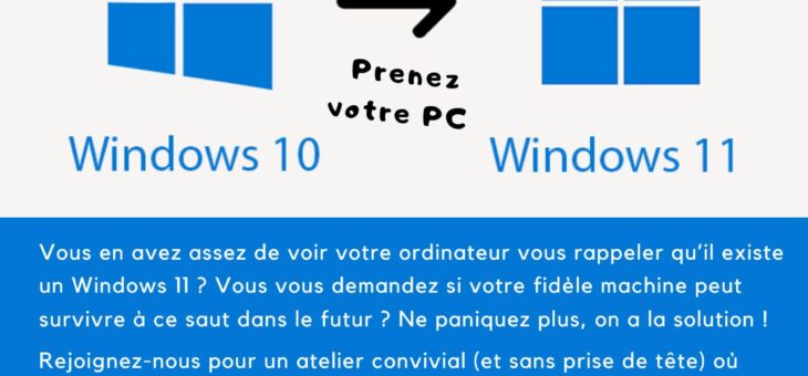 Migrer de Windows 10 à 11